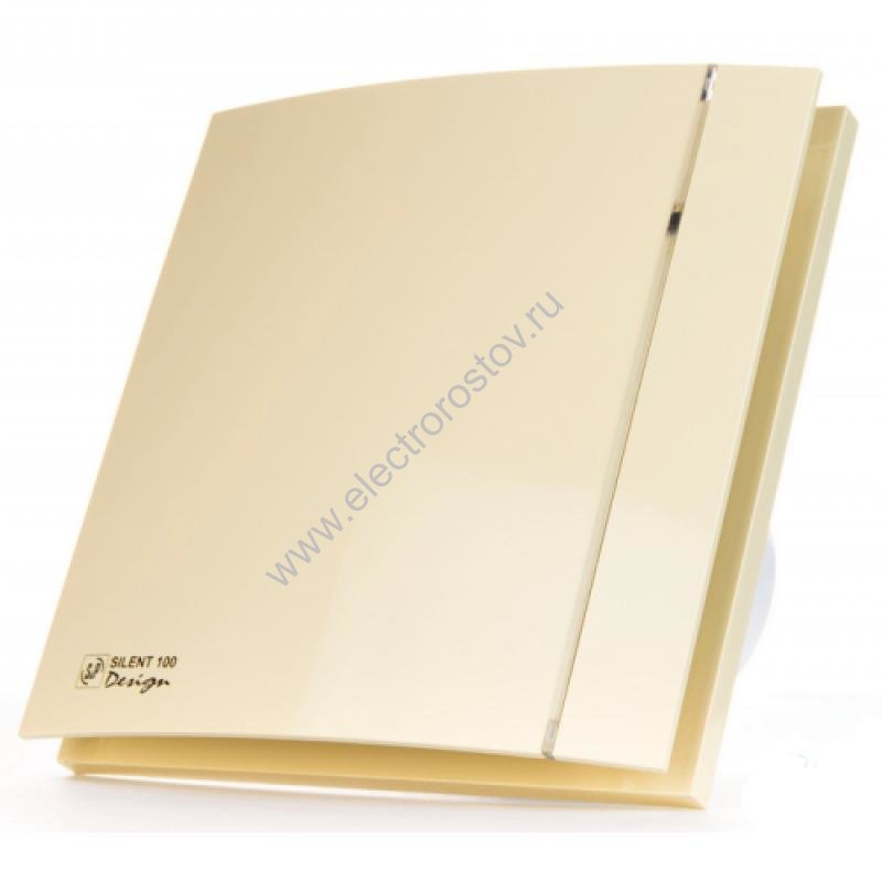 Вентилятор настенный 100мм бежевый 85м.куб/ч 8Вт (малошумный) Soler&Palau