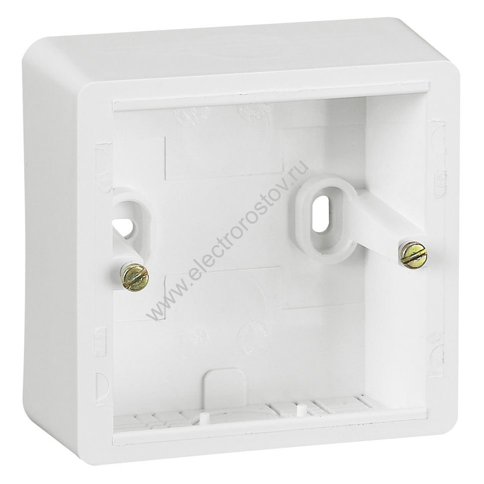 Cariva Бел Коробка для накладного монтажа, 1-мест. Legrand