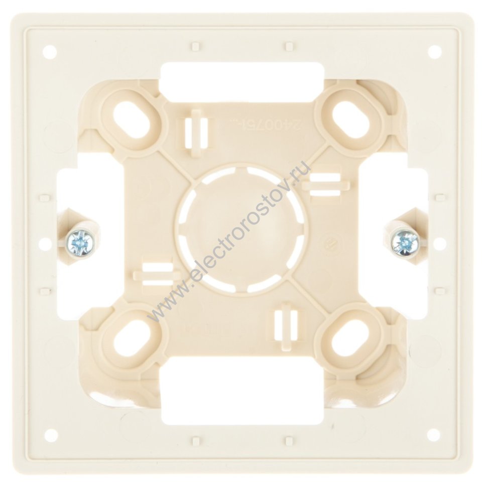 Simon 24 Слоновая кость Коробка подъемная на 1 пост для накладного монтажа Simon