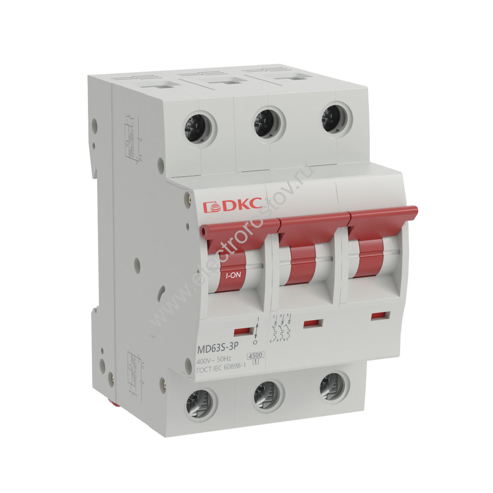MD63S Автоматический выключатель 3P C20 4,5кА YON DKC