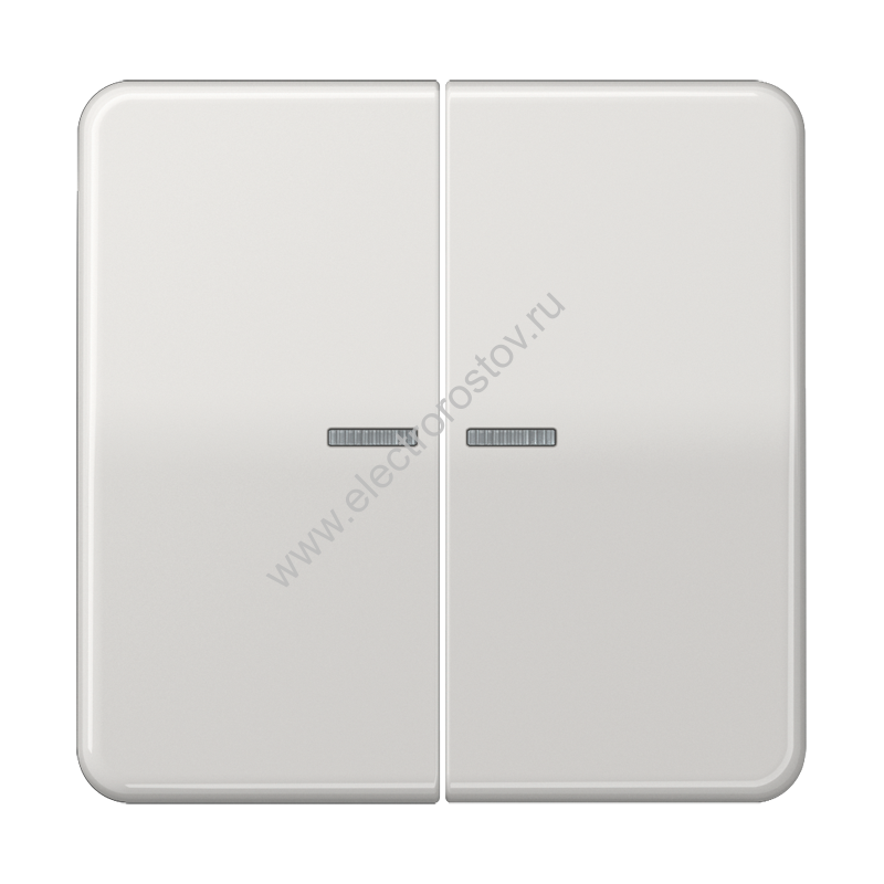 CD 500 Светло-серый Клавиша 2-ая с подсветкой JUNG