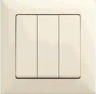 Visage Крем Выключатель 3 клавишный GUNSAN