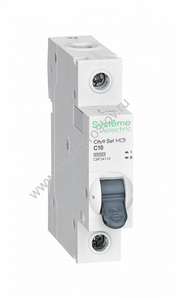City9 Автоматический выключатель 4.5кА 1P C10 Systeme Electric