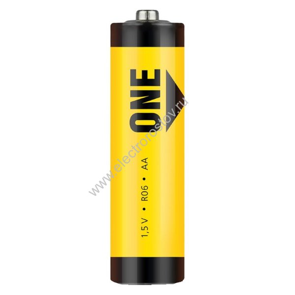 Батарейка АА солевая ONE