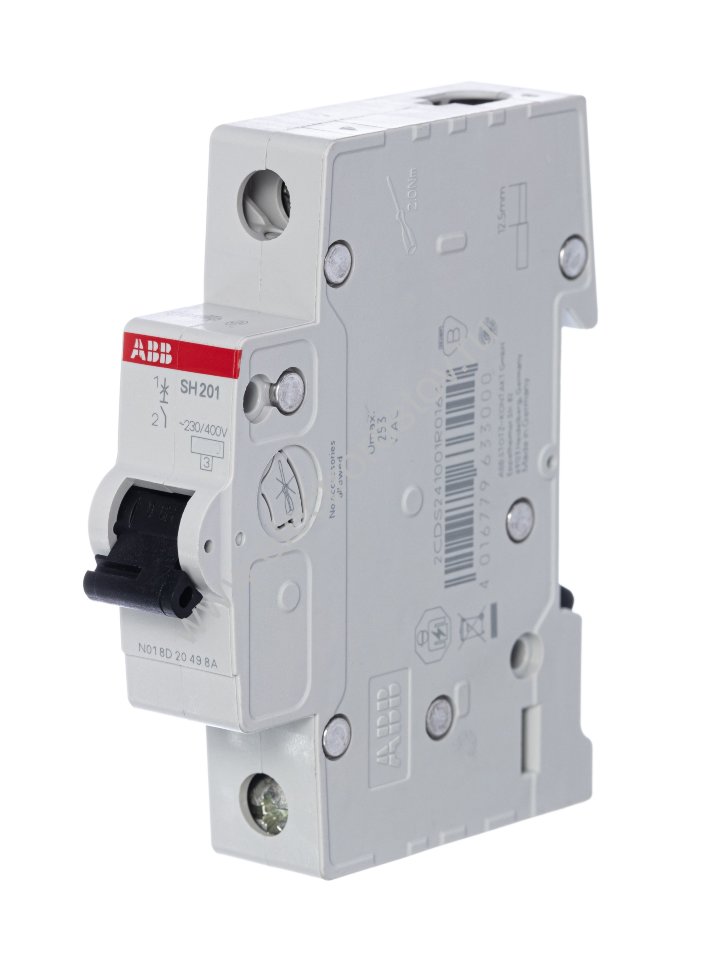 SH201L Автоматический выключатель 1P C20 4,5кА/6кА ABB