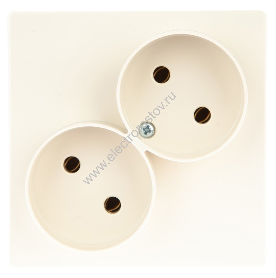 Simon 24 Слоновая кость Розетка 2-ая б/з Simon