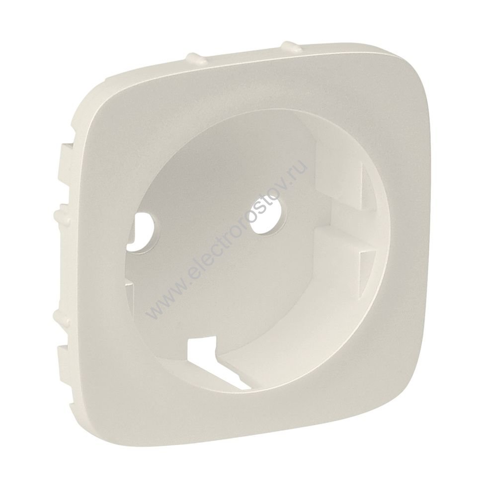 Valena Allure Слоновая кость Лицевая панель Розетка с/з 1-ая Legrand