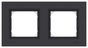 AtlasDesign Aqua Карбон Рамка 2-ая IP44 Schneider Electric
