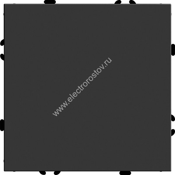 STEKKER Эмили Черный уголь, soft touch Переключатель перекрестный 1-клавишный