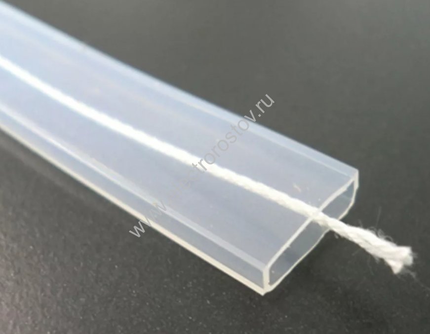 Силикон для герметизации светодиодной ленты 10мм с протяжкой