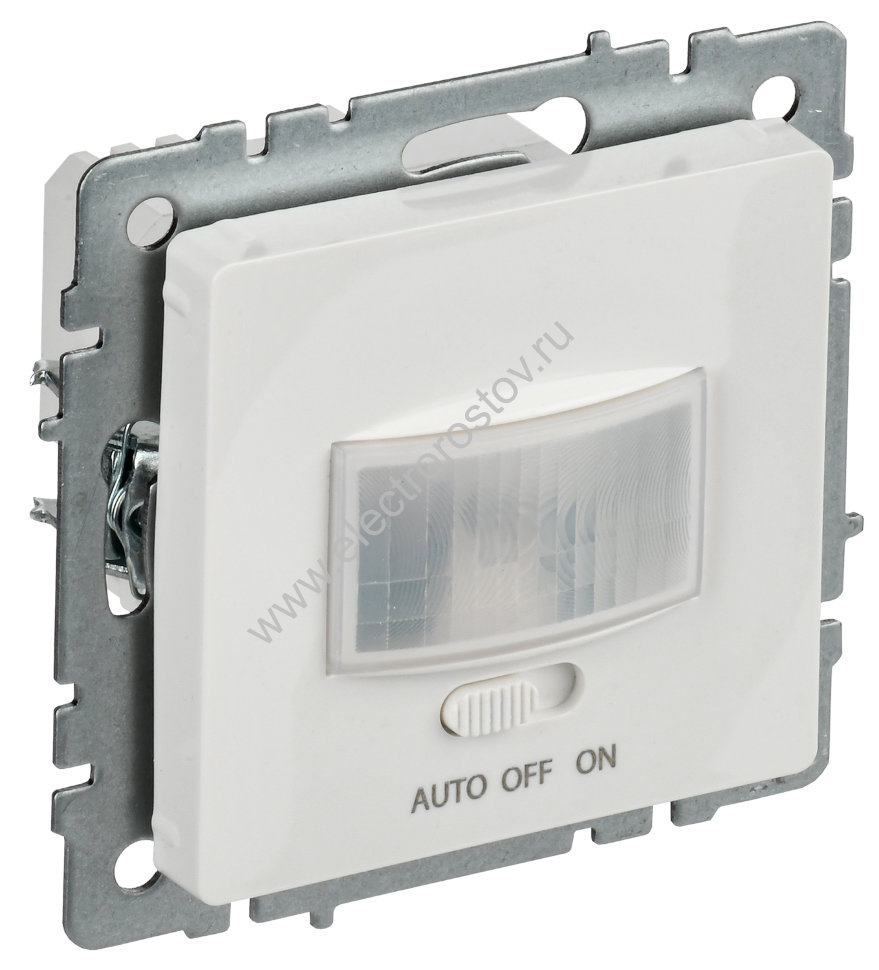 IEK BRITE BASE Белый Датчик движения ДС10-1-БрБ