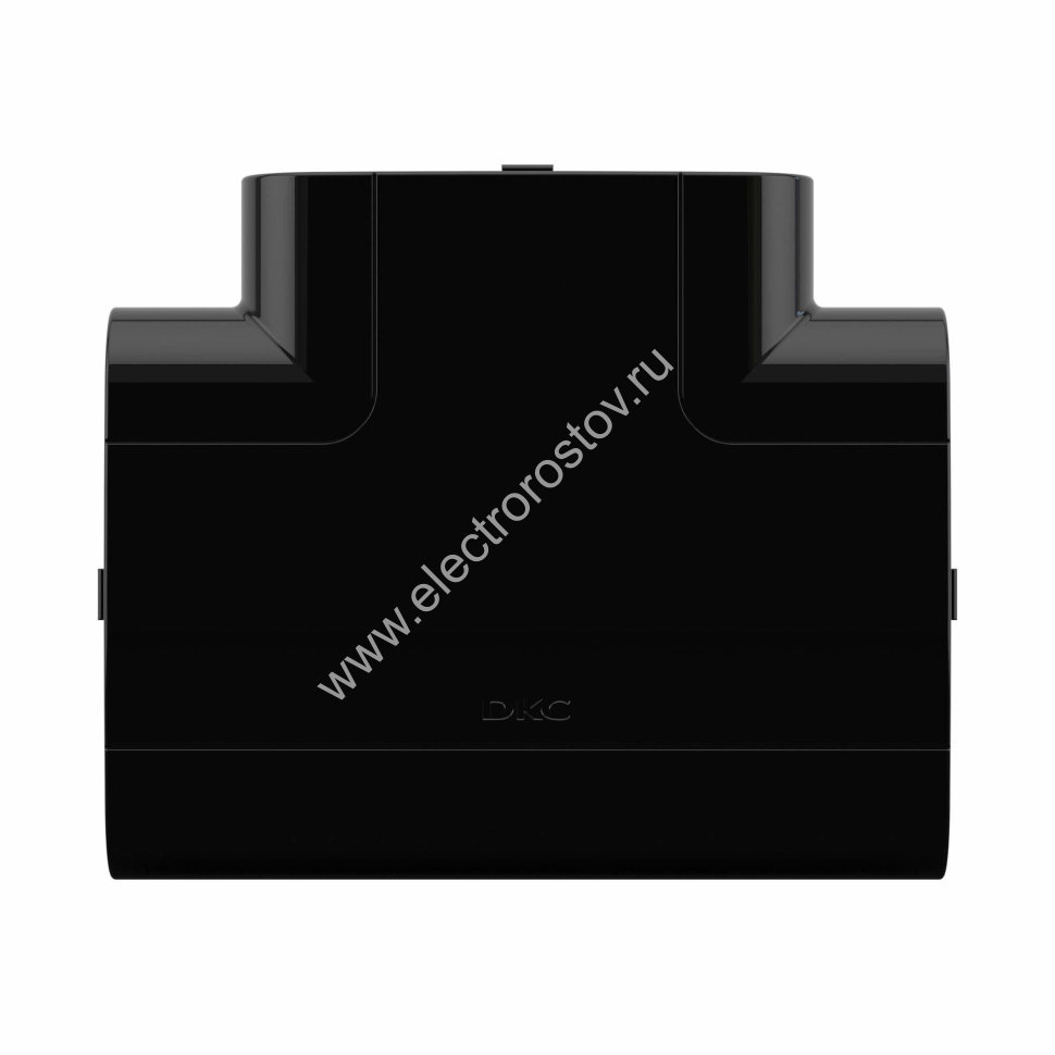 DKC Тройник 110х50 мм, черный