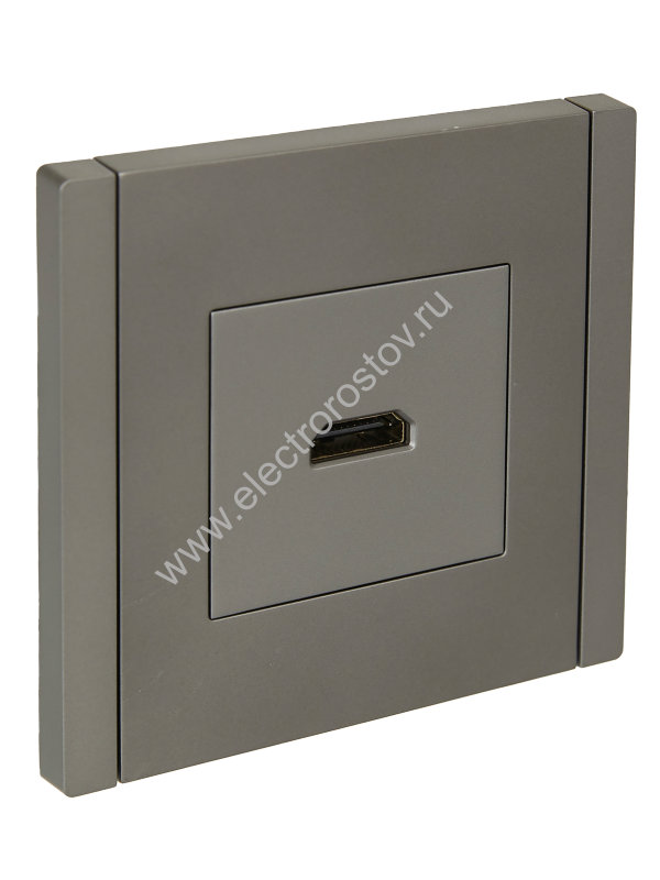 IEK FORTE&PIANO Сталь Розетка HDMI FP540