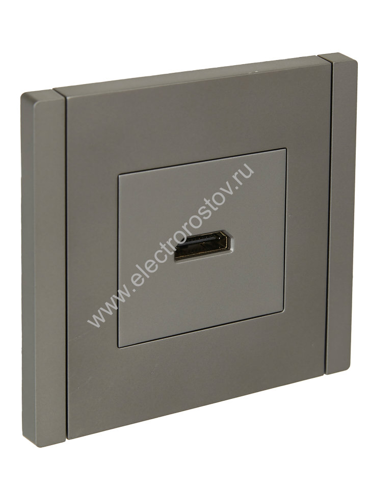 IEK FORTE&PIANO Сталь Розетка HDMI FP540