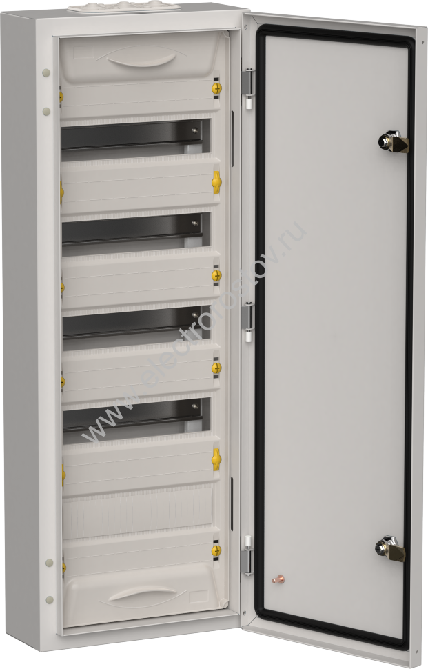 TITAN 5 Корпус мет. ЩРн-60 (1х60) 835х310х140 IP54 сер IEK