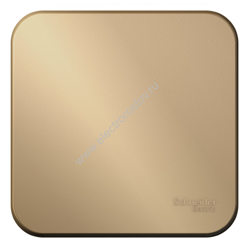 Blanca наруж Титан Выключатель 1-клавишный 10А, 250B, изолир. пластина Schneider Electric