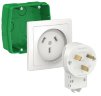 Blanca Комплект С/У розетка+вилка+подразетник 32А, 250В Schneider Electric