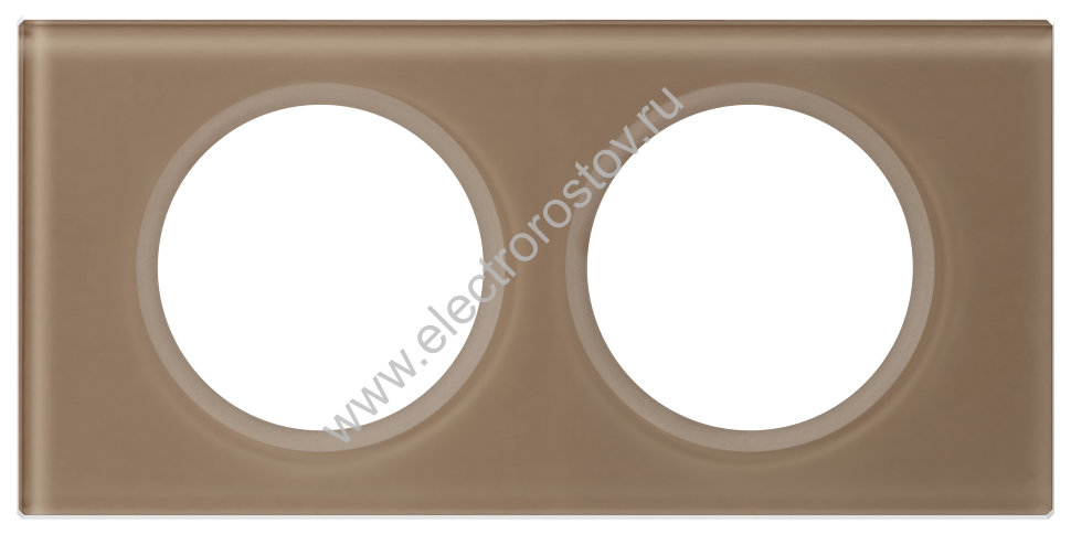 Celiane Смальта мокка Рамка 2-ая (2+2 мод) Legrand