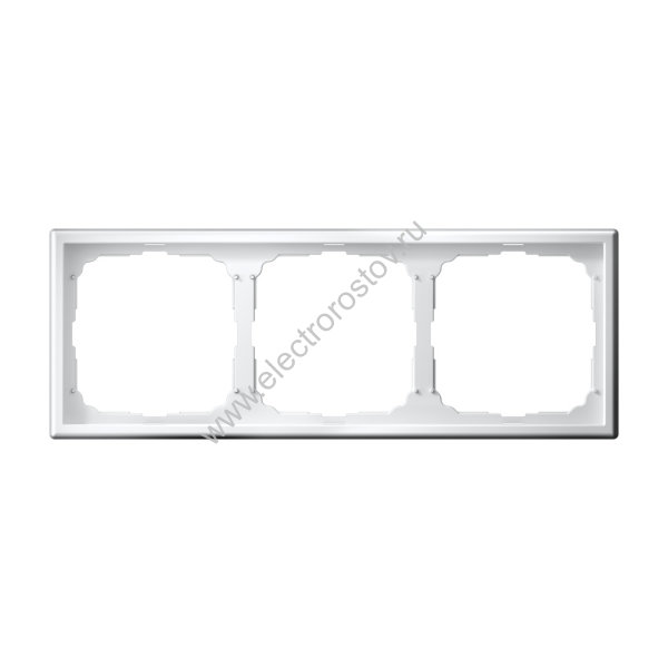 Systeme Electric ArtGallery Белый Рамка 3-ая, универсальная
