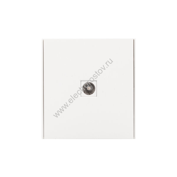 KRANZ STRONG Розетка TV с/у жемчуг, с 1-пост. рамкой