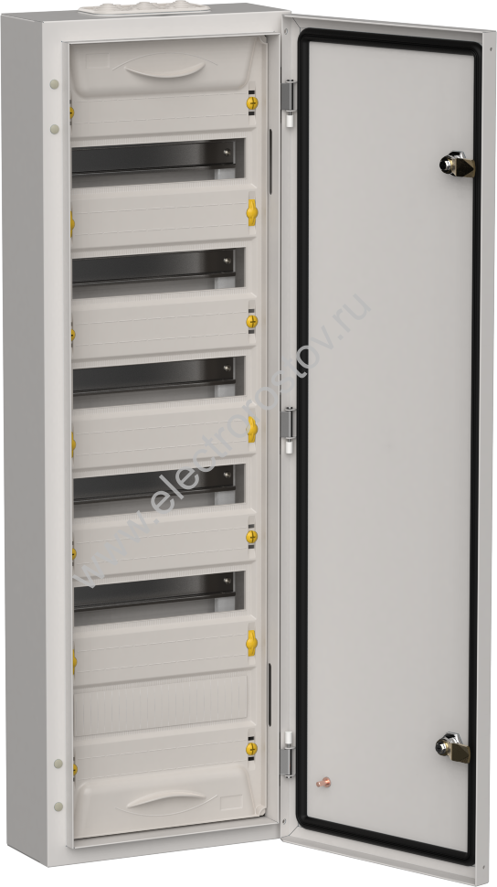 TITAN 5 Корпус мет. ЩРн-72 (1х72) 960х310х140 IP54 сер IEK