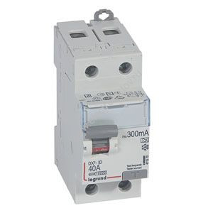 DX3 Выключатель диф. тока (УЗО) 2P 40A 300мА AC Legrand