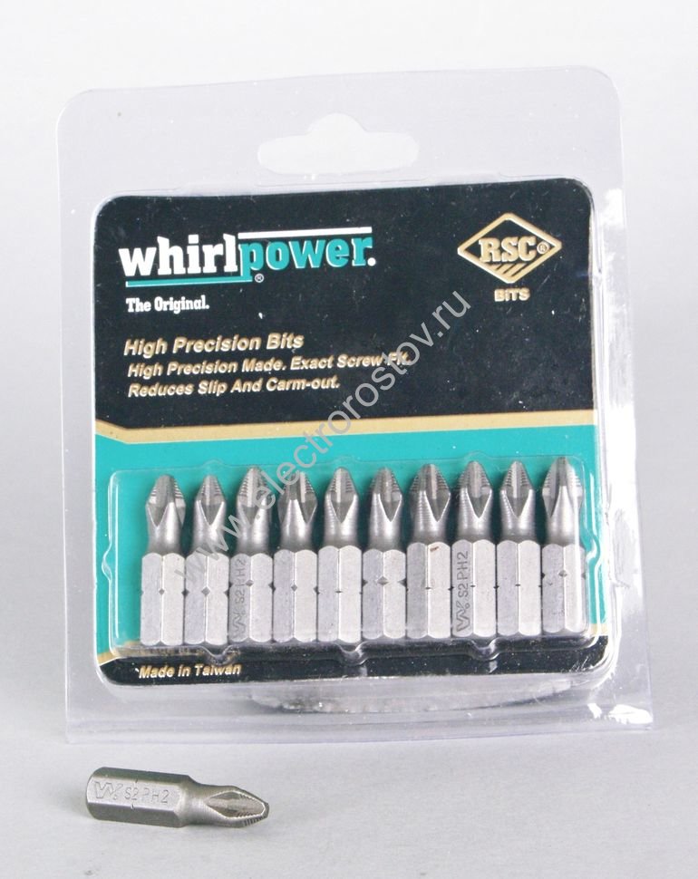 Бита PH2x25мм Whirlpower