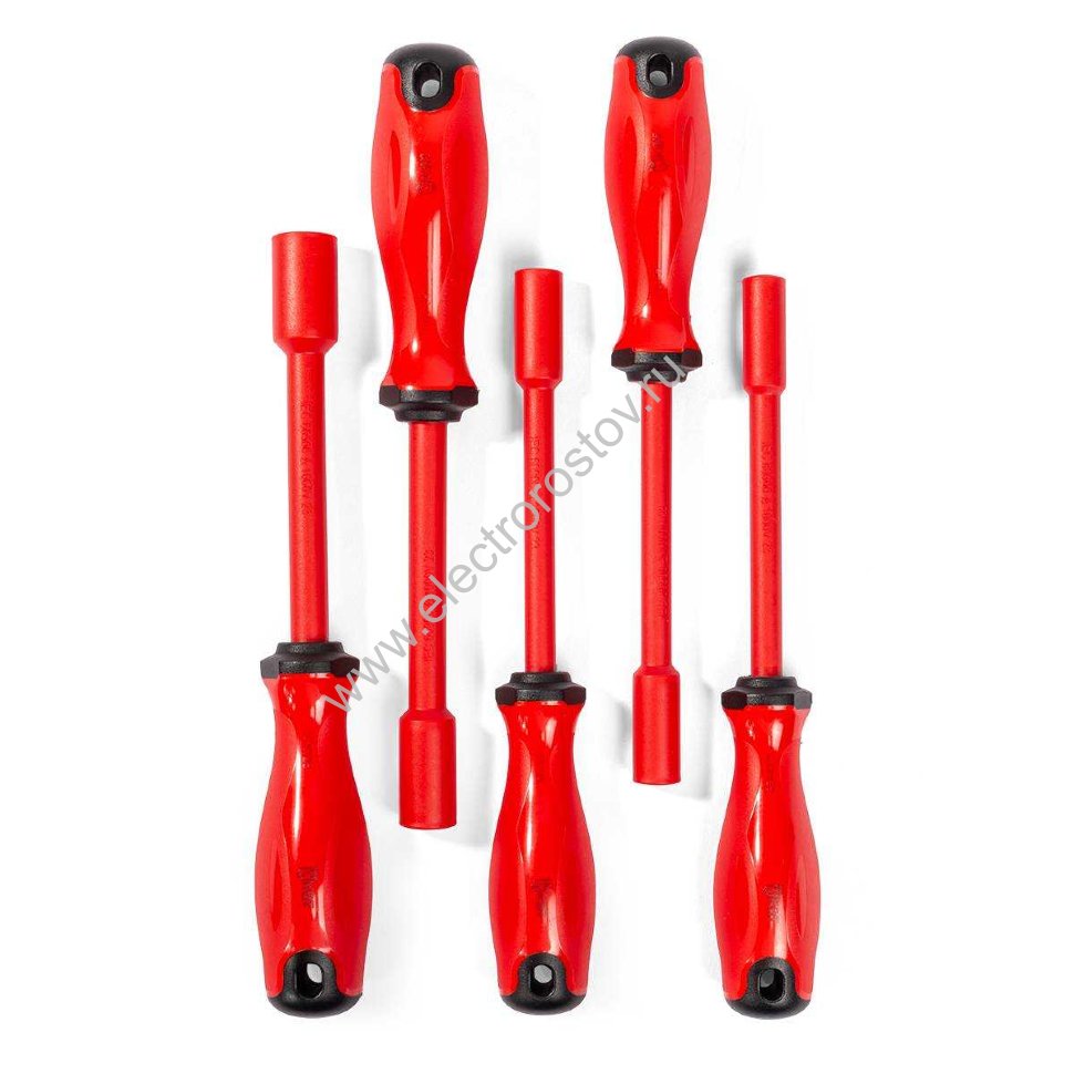 КВТ Набор торцевых диэлектрических отверток НИО-2205-Т серия ПРОФИ