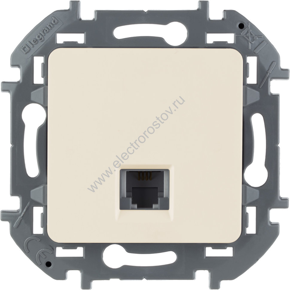 INSPIRIA Слоновая кость Телефонная розетка RJ11 Legrand