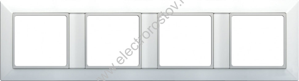 JUNG EcoProfi Белая Рамка 4-ая