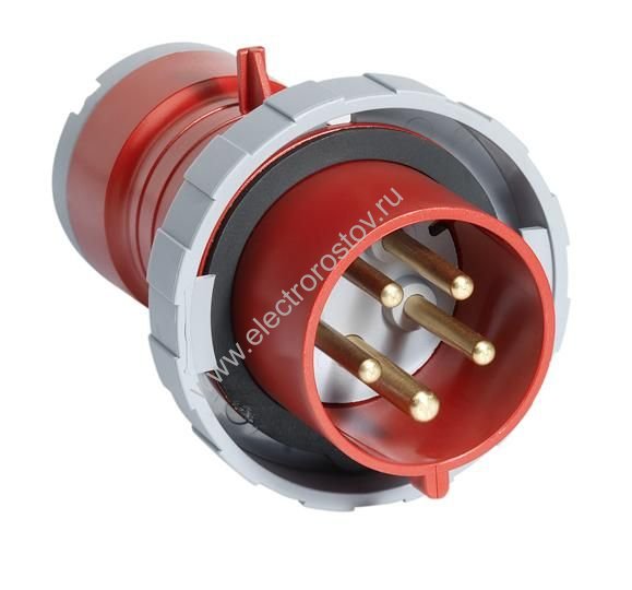 Вилка переносная 32A 3P+N+E IP67 ABB
