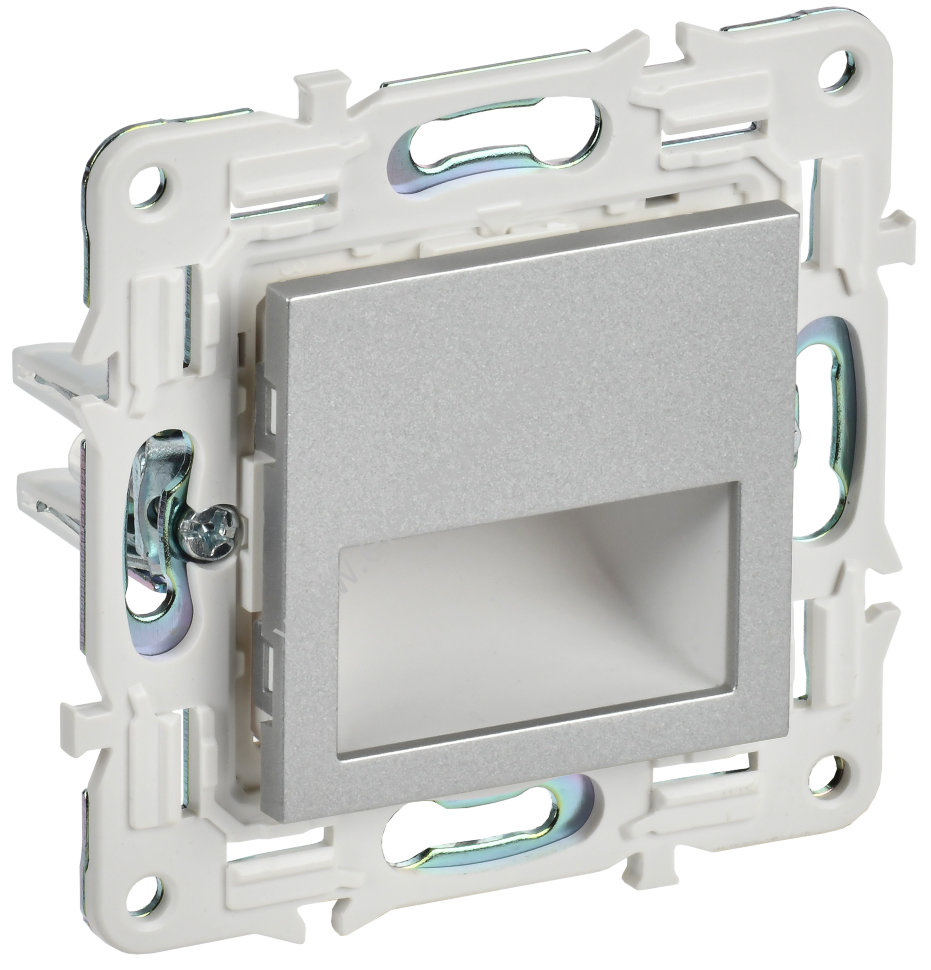 IEK SKANDY Серебряный Подсветка LED встраиваемая SK-L01S