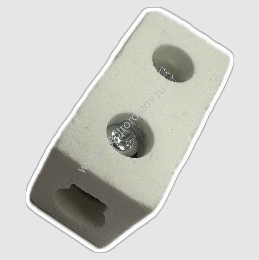 Зажим винтовой керамический