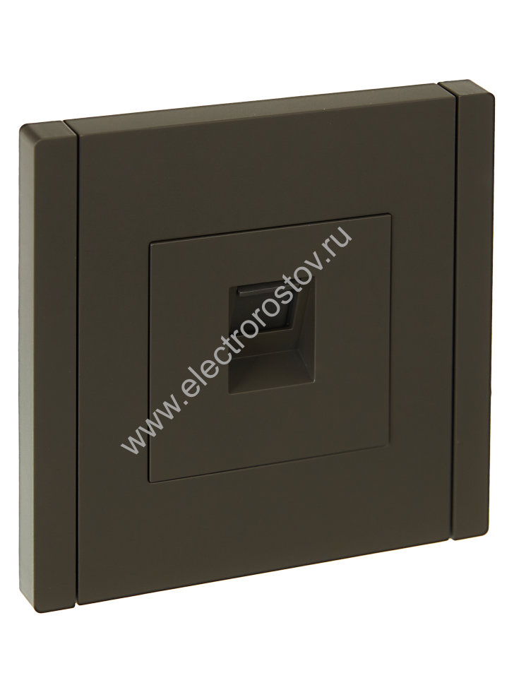 IEK FORTE&PIANO Серый Розетка комп. RJ45 кат.5E FP332