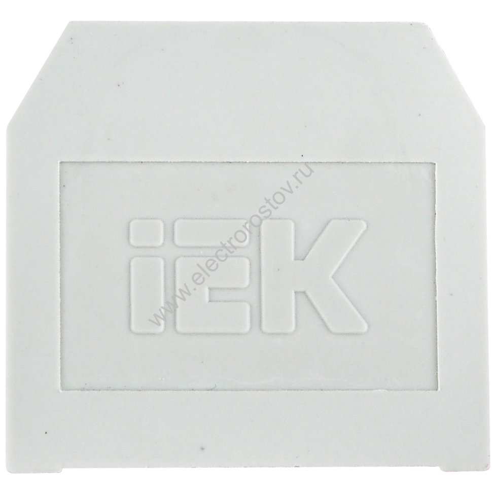Заглушка для ЗНИ-4-6 серая IEK