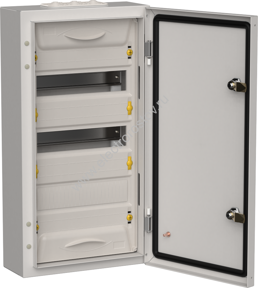 TITAN 5 Корпус мет. ЩРн-36 (1х36) 585х310х140 IP54 сер IEK