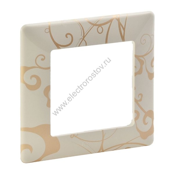 Valena LIFE Ампир бежевый Рамка 1-ая Legrand