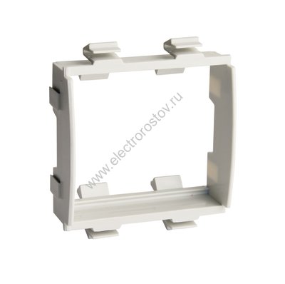 DKC Каркас под 2 модуля "Viva", белый