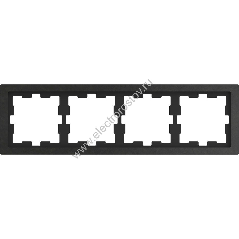 Schneider Electric Merten D-Life Базальт Рамка 4-ая