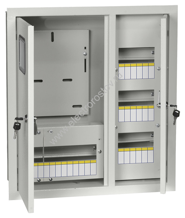 TITAN Корпус металлический ЩУРв-3/30 (550х500х165мм) IP31 IEK