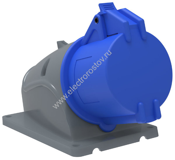 Розетка стационарная ССИ-123 2Р+РЕ 32А IP44 IEK MAGNUM