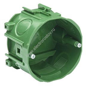 Установочная коробка скрытого монтажа под бетон с винтами 71х47 Systeme Electric