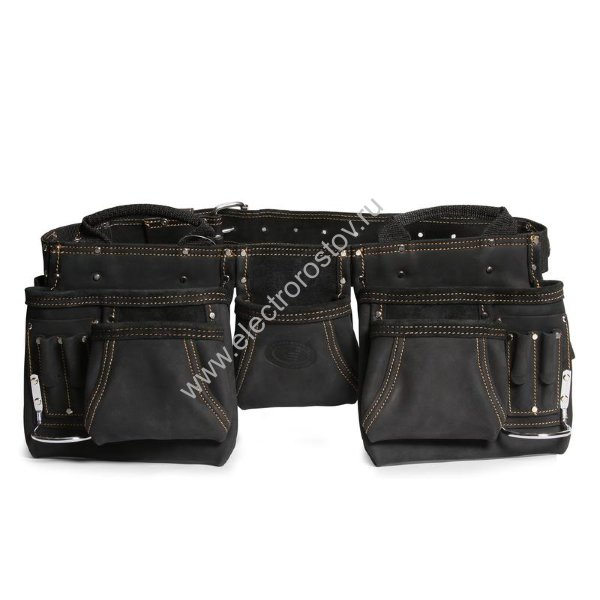 КВТ Сумка-пояс монтажника кожаная СК-12