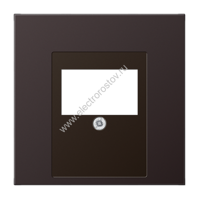 LS 990 Алюминий темный Крышка для ТАЕ-розетки, моно/стерео-аудиорозетки JUNG