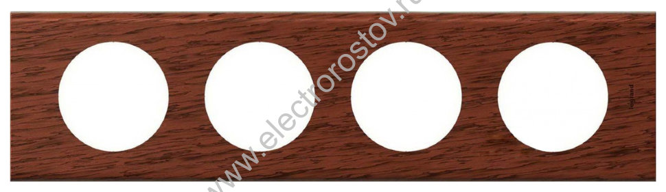 Celiane Орех Рамка 4-ая (2+2+2+2 мод) Legrand