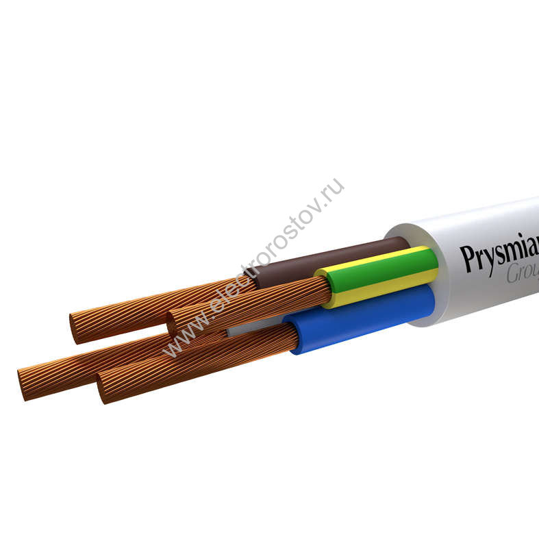 Провод ПВС 4х6 ГОСТ+ РЭК-Prysmian