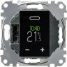 Schneider Electric Merten Термостат программируемый с сенсорным дисплеем