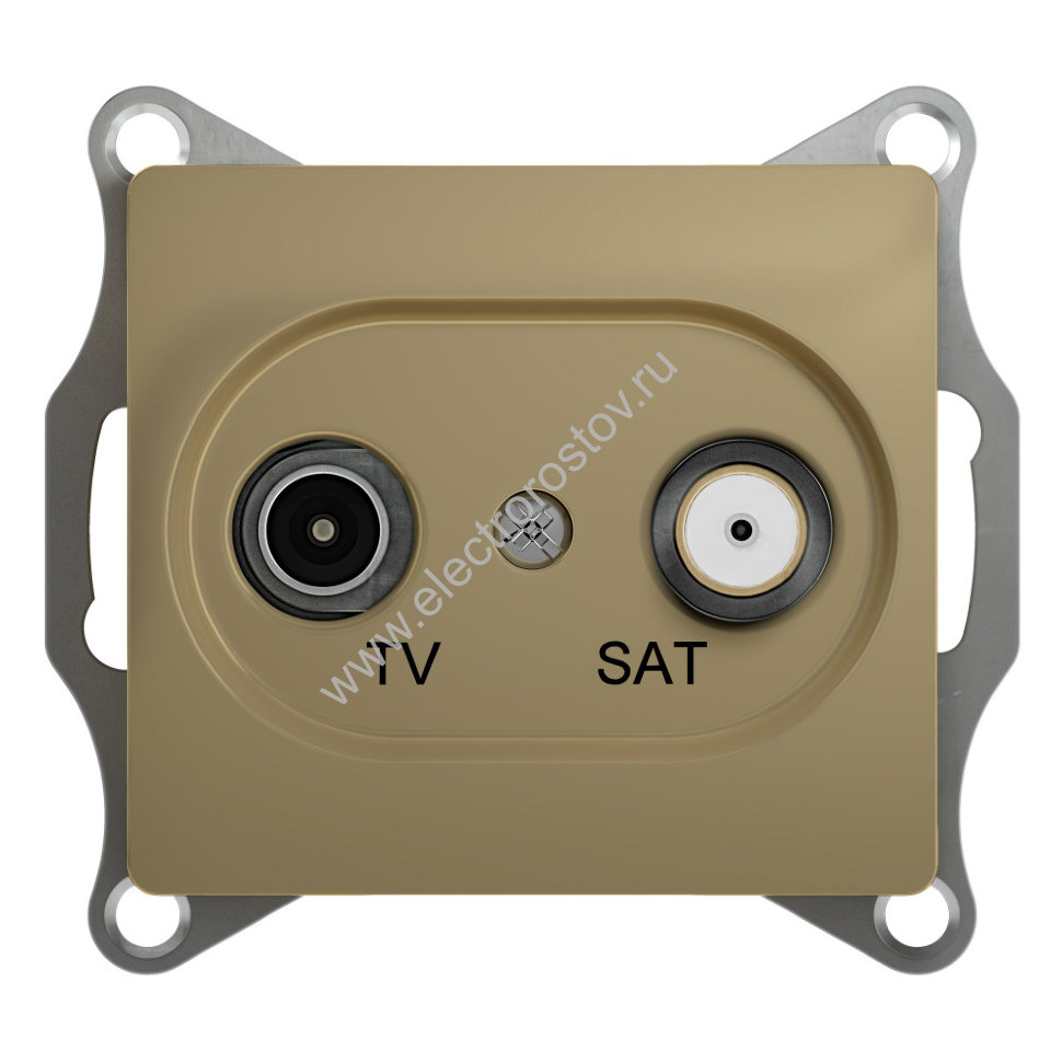 Glossa Титан Розетка TV-SAT оконечная 1DB Schneider Electric