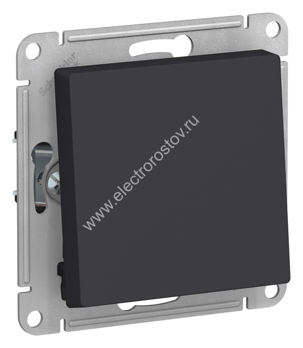 AtlasDesign Карбон Переключатель 1-клавишный Schneider Electric