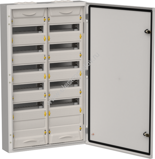 TITAN 5 Корпус мет. ЩРн-144 (2х72) 960х570х140 IP54 сер IEK